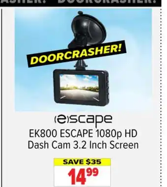 2001 Audio Video Escape 1080p hd dash cam 3.2 inch screen offer