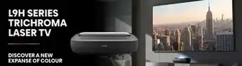 2001 Audio Video Hisense 100|| l9h series trichroma laser tv offer