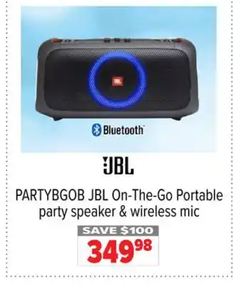 2001 Audio Video Jbl party box bt audio system offer