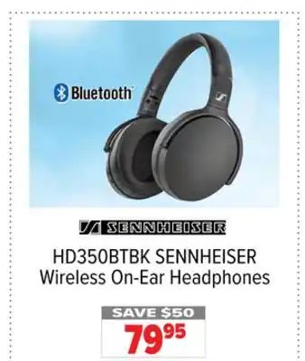 2001 Audio Video Sennheiser wireless on-ear headphones offer