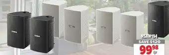 2001 Audio Video Yamaha indoor outdoor speakers offer