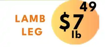 Food World Supermarket Lamb leg offer