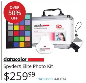 Vistek Datacolor spyderx elite photo kit offer