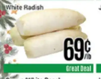 Nations Fresh Foods White radish offer