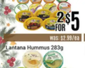 Nations Fresh Foods Lantana hummus offer