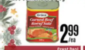 Nations Fresh Foods Grace corned beef offer