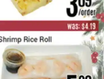Nations Fresh Foods Shrimp rice roll offer