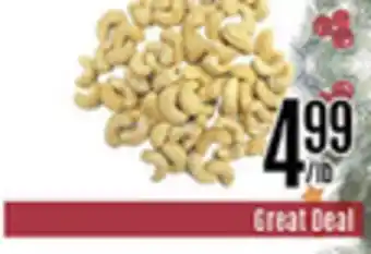 Nations Fresh Foods Loose cashews offer