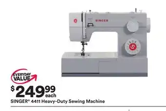 Michaels Singer 4411 heavy-duty sewing machine offer