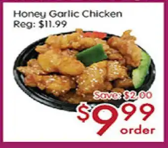 Sunny Food Mart Honey garlic chicken offer