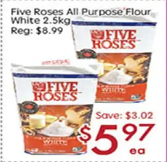 Five roses all purpose flour white