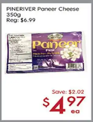 Sunny Food Mart Pineriver paneer cheese offer