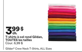 Michaels T-shirts à col rond gildan, toutes les tailles offer