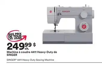 Michaels Machine à coudre 4411 heavy-duty de singer offer