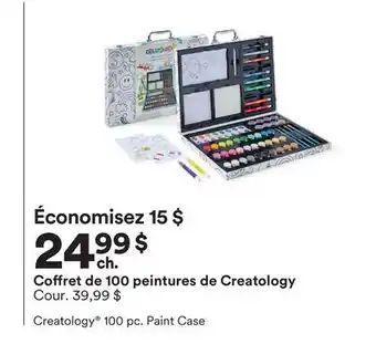 Michaels Coffret de 100 peintures de creatology offer