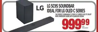 Centre Hi-Fi Lg sc9s soundbar ideal for lg oled c series offer