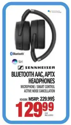 Centre Hi-Fi Sennheiser bluetooth aac, aptx headphones offer