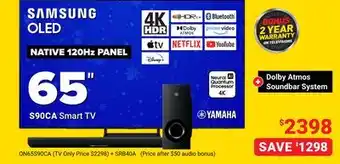 Visions Electronics Samsung 65 s90ca smart tv offer