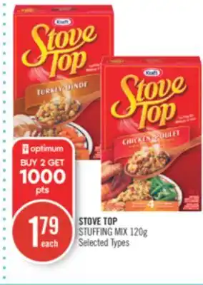 Shoppers Drug Mart Stove top stuffing mix offer