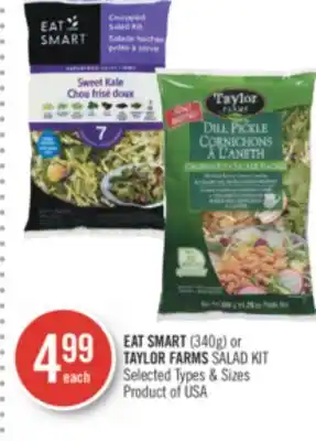 Shoppers Drug Mart Eat smart (340g) or taylor farms salad kit offer