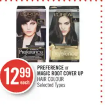 Shoppers Drug Mart Preference or magic root cover up hair colour offer
