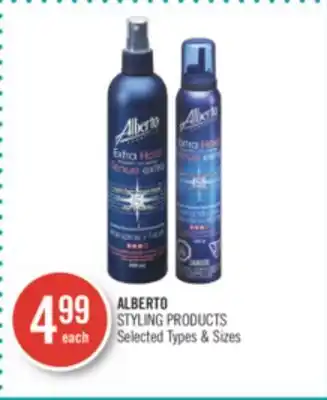 Shoppers Drug Mart Alberto styling products offer