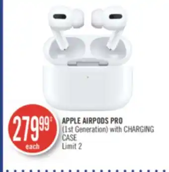 Shoppers Drug Mart Apple airpods pro (1st generation) with charging case offer