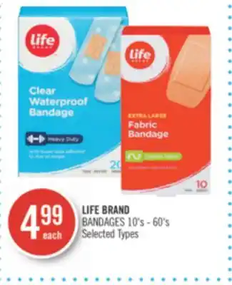 Shoppers Drug Mart Life brand bandages offer