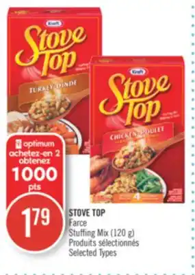 Pharmaprix Stove top stuffing mix offer