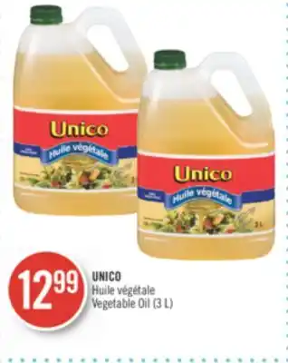Pharmaprix Unico vegetable oil offer