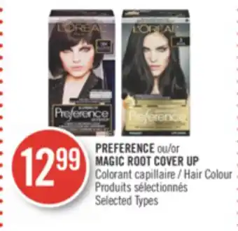 Pharmaprix Preference or magic root cover up hair colour offer