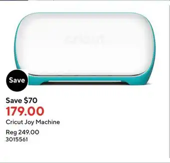 Staples Cricut joy machine offer