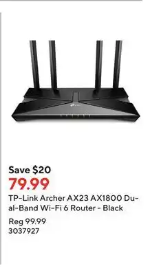 Staples D-link ax5400 mesh wi-fi 6 router offer