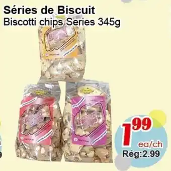 Biscotti chips Series 345g