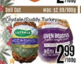 Nations Fresh Foods Lilydale/cuddy turkey offer
