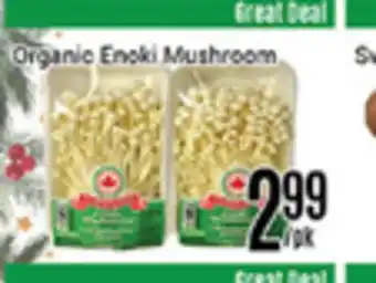 Nations Fresh Foods Organic enoki mushroom offer