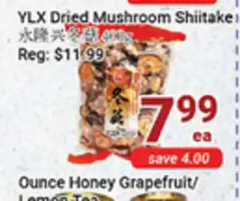 Oceans Fresh Food Market Ylx dried mushroom shiitake offer