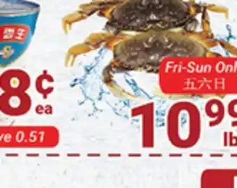 Oceans Fresh Food Market Jumbo bc crab offer