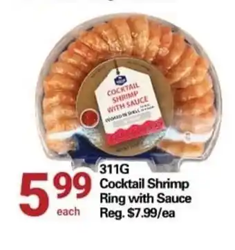 Centra Food Market 311g Cocktail Shrimp Ring with Sauce each offer