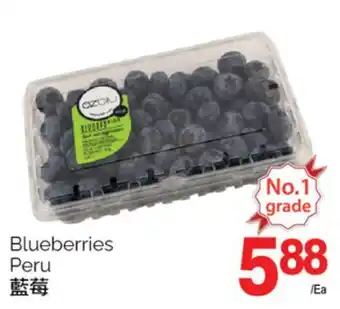 T&T Supermarket Blueberries offer