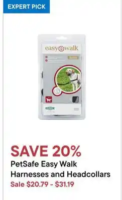 Petvalu Petsafe easy walk harnesses and headcollars offer