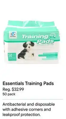 Petvalu Essentials training pads offer