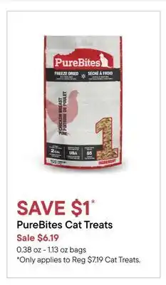 Petvalu Purebites cat treats offer