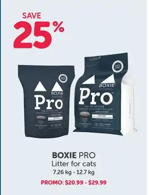 Mondou Boxie pro litter for cats offer