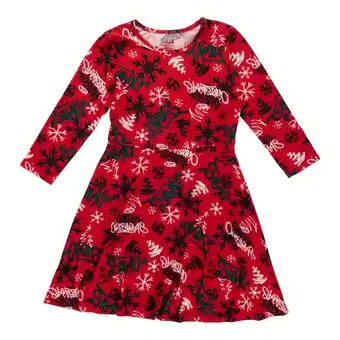 Giant Tiger Comfy cozy girl's novelty midi circle dress offer