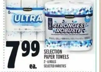 Metro Selections paper towels offer
