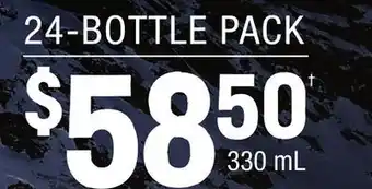 The Beer Store 24-bottle pack offer