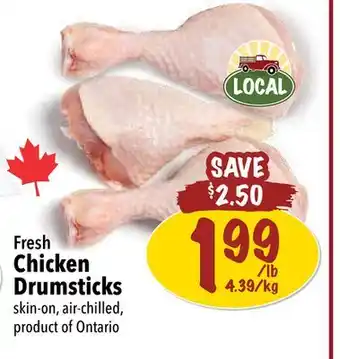 Farm Boy Fresh chicken drumsticks offer