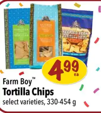 Farm Boy Farm boy tortilla chips offer
