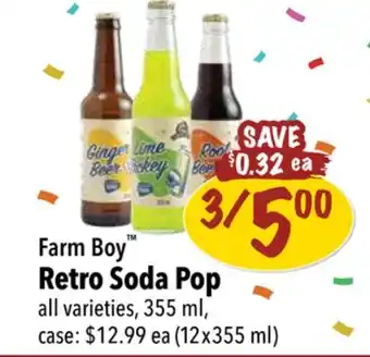 Farm Boy Farm boy retro soda pop offer